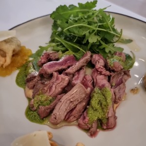 carpaccio de ternera ahumado