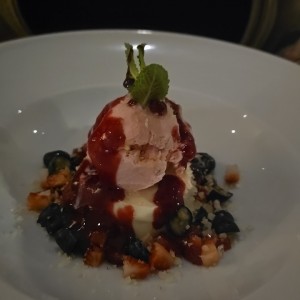 Pana cotta de chocolate blanco