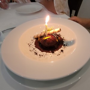 mousse de chocolate