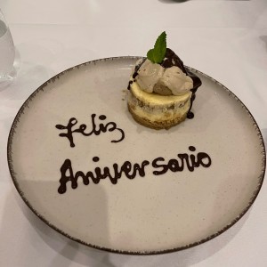Gracias por el detalle Chef!!! Mi esposa y yo disfrutamos mucho. 