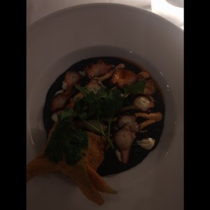 Pulpo a la mediterranea
