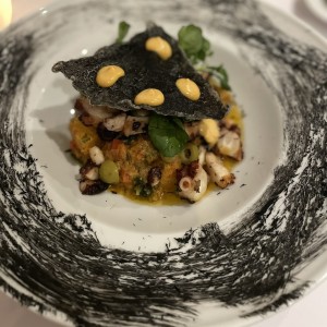 Pulpo a la brasa