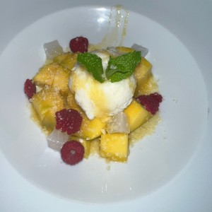 Mango y maracuya