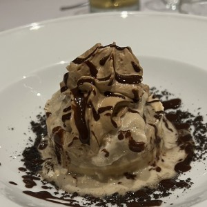Tiramisu con crema de capuccino
