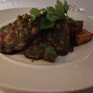 Media pieza de Lamb rack