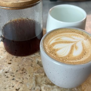 Cafe, y latte