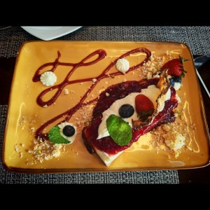 POSTRES - Cheesecake de Fresa