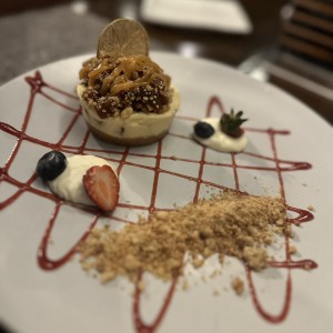 POSTRES - Apple Pie Cheesecake