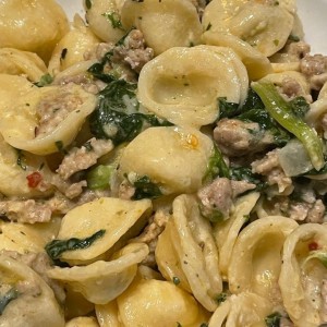 pastas chorizo italiano picante