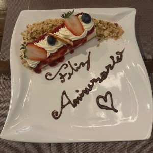 POSTRES - Cheesecake de Fresa
