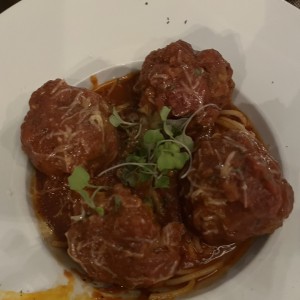 Pastas - Spaghetti and Meatballs