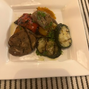 Vegetales a la carbonara