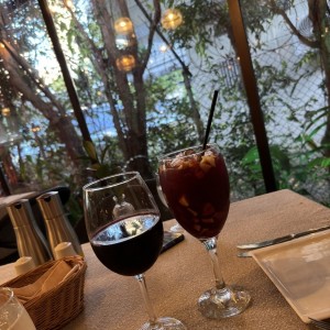 Vino tinto y Sangria