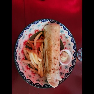 chawarma de cordero