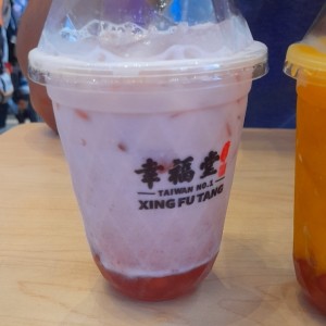 bubble de fresa