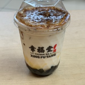 Pudding Brulée Boba Milk