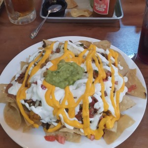 nachos vegetarianos
