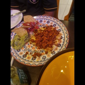 Queso Asado con Longaniza