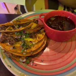 Taco birria