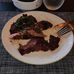 Varios cortes y tipos de carne