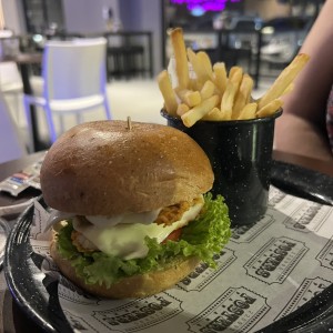 Hamburguesa de pollo