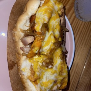 Hot dog Pork Belly