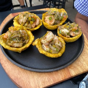 Canastas de camarones