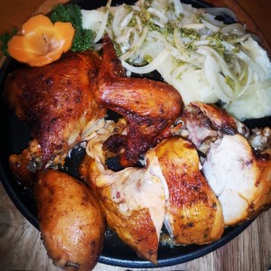 Pollo con yuca