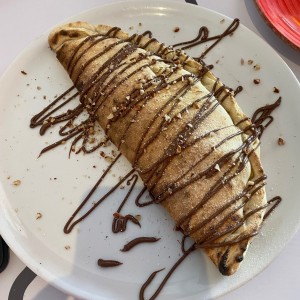Postres - Calzone de Nutella