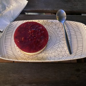 Cheescake de frutos rojos