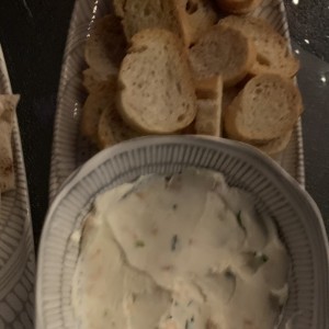 Queso crema y salmon