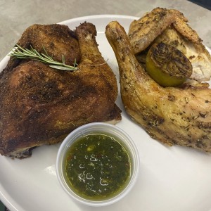 Pollo ahumado Medio