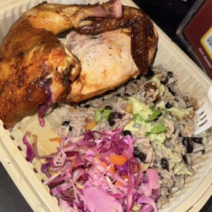 Pollo ahumado Medio