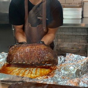 Pork spare ribs