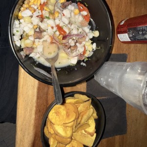 Ceviches - Coco, Yuca Dulce