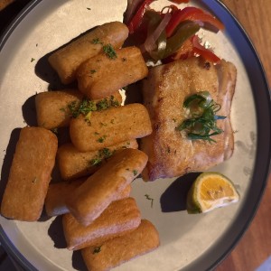 Corvina. Ala plancha