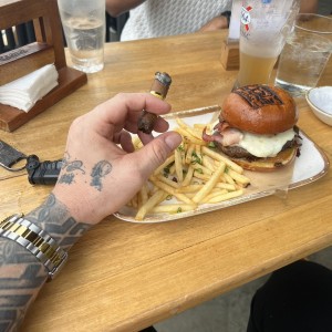 Hamburguesa praia