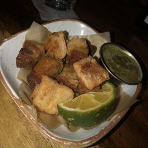 Orden de chicharrones muy deliciosos