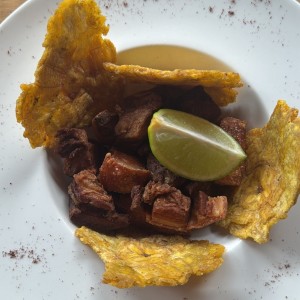 Entradas - Pork Belly Chicharron