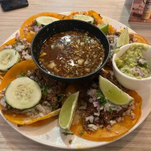 Orden de tacos biria