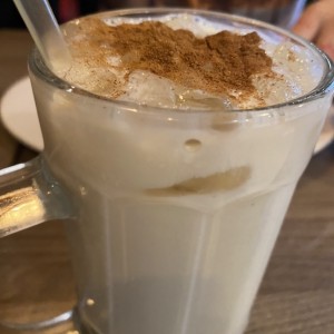 Horchata. Con mucha canela