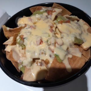 nachos con queso