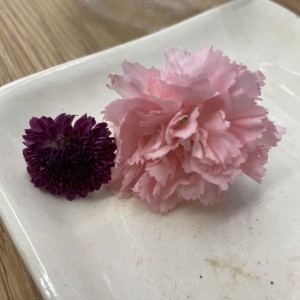 Only thing left was the flowers.