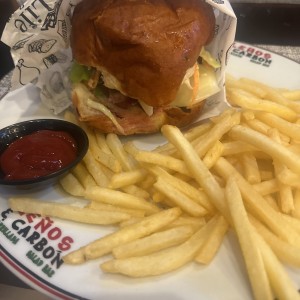 HAMBURGUESA LEÑOS & CARBÓN ANGUS USDA CHOICE