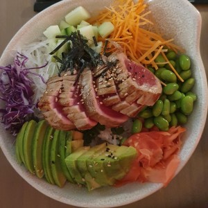 Poke de atún 
