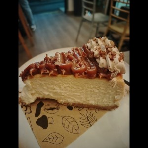 Cheesecake dulce de leche