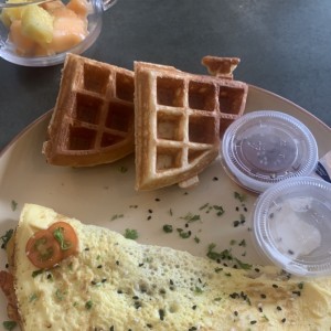 Omelet de vegetales