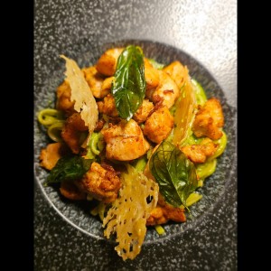 Basil Chicken linguini