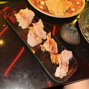 To Share - Spicy veggie gyozas