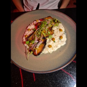 Pork Belly con Risotto